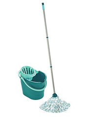 Load image into Gallery viewer, Leifheit, Blue Classic Mop and Bucket Set, Green, White