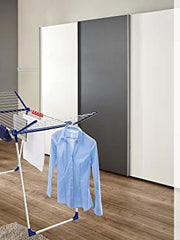 Load image into Gallery viewer, Leifheit Pegasus 200 Solid Comfort Standing Clothes Airer, Foldable Clothes Rack for Outdoor and Indoor, 20 m Clothes Horse with Hangers and Peg Bag