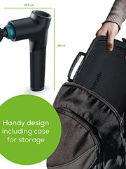 Load image into Gallery viewer, Beurer MG 185 Massage Gun, Massage Gun with 5 Attachments, Powerful Trigger Point Massage, Relaxing Tension, Muscle Massager with 9 Intensity Levels, with Battery