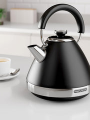 Load image into Gallery viewer, Morphy Richards 100131 Venture Pyramid Kettle Black