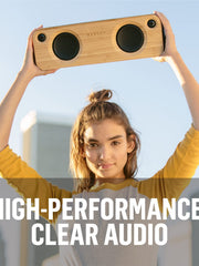 Load image into Gallery viewer, House of Marley - Get Together Bluetooth Portable Bluetooth Speaker and Audio System - 3.5 Woofer & 1 Tweeters, 30m Wireless Range, 8 Hour Playtime, Sustainably Crafted, Signature Black
