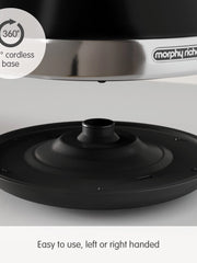 Load image into Gallery viewer, Morphy Richards 100131 Venture Pyramid Kettle Black