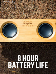 Load image into Gallery viewer, House of Marley - Get Together Bluetooth Portable Bluetooth Speaker and Audio System - 3.5 Woofer & 1 Tweeters, 30m Wireless Range, 8 Hour Playtime, Sustainably Crafted, Signature Black