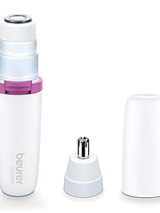 Load image into Gallery viewer, Beurer HL16 Facial Shaver for Women, Electric Hair Remover for Ladies, for Removing Facial, Nose and Ear Hair &amp; for Shaping and Trimming Eyebrows, Quick &amp; Easy on-The-go