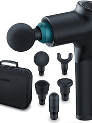 Load image into Gallery viewer, Beurer MG 185 Massage Gun, Massage Gun with 5 Attachments, Powerful Trigger Point Massage, Relaxing Tension, Muscle Massager with 9 Intensity Levels, with Battery