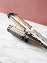 Load image into Gallery viewer, Remington Hair Curler, Wave Plate, 4 Types of Waves and Hair Volume, 5 Temperatures, Adjustable Central Cylinder, Proluxe CI91AW