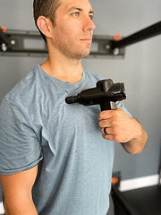 Load image into Gallery viewer, Beurer MG99 Mini Massage Gun – Powerful, Lightweight Percussion Massage Gun for Deep Tissue Massage – 5 Speeds, LED Display, Rechargeable – Portable Massage Gun for Athletes or Personal Use