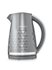 Load image into Gallery viewer, Morphy Richards Hive Kettle, 1.5L, Easy Fill System, Enhanced Waterspout, 3KW Rapid Boil, 360 Degree Base, Limescale Filter, Water Viewing Window, Grey, 108273