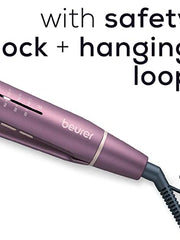 Load image into Gallery viewer, Beurer HT65 4-in-1 Wave Styler, 3 Barrel Curling Iron and Crimper, Adjustable Deep Hair Waver Wand for Beach, Mermaid, Natural, and Water Waves, Curls, Crimps, Hot Styling Tools