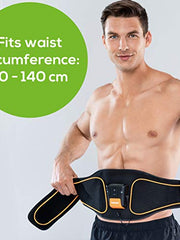 Load image into Gallery viewer, Beurer EM37 Abdominal Muscle Toning Belt | EMS training defines and strengthens abdominal muscles | 5 pre-set training programmes | Adjustable intensity | Adjustable fit for waists 70cm - 140cm