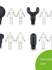 Load image into Gallery viewer, Beurer MG99 Mini Massage Gun – Powerful, Lightweight Percussion Massage Gun for Deep Tissue Massage – 5 Speeds, LED Display, Rechargeable – Portable Massage Gun for Athletes or Personal Use