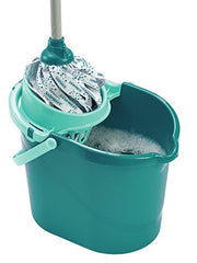 Load image into Gallery viewer, Leifheit, Blue Classic Mop and Bucket Set, Green, White
