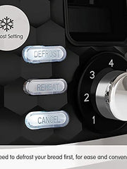 Load image into Gallery viewer, Morphy Richards 220031 Hive Toaster Black