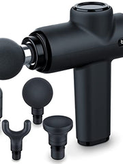 Load image into Gallery viewer, Beurer MG99 Mini Massage Gun – Powerful, Lightweight Percussion Massage Gun for Deep Tissue Massage – 5 Speeds, LED Display, Rechargeable – Portable Massage Gun for Athletes or Personal Use
