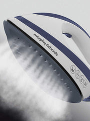 Load image into Gallery viewer, Morphy Richards 333202 Speed Steam Generator Iron Ceramic Soleplate, Lightweight and Fast, White and Purple