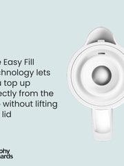 Load image into Gallery viewer, Morphy Richards Hive White Jug Kettle - 1.5L - Rapid Boil - Plastic - High Gloss - 108274