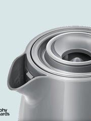 Load image into Gallery viewer, Morphy Richards Hive Kettle, 1.5L, Easy Fill System, Enhanced Waterspout, 3KW Rapid Boil, 360 Degree Base, Limescale Filter, Water Viewing Window, Grey, 108273