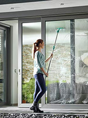 Load image into Gallery viewer, Leifheit Washer Slider Window Squeegee Telescope 200 cm, Fensterabzieher XL + Teleskoptstiel 200cm, Blue