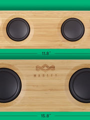 Load image into Gallery viewer, House of Marley - Get Together Bluetooth Portable Bluetooth Speaker and Audio System - 3.5 Woofer &amp; 1 Tweeters, 30m Wireless Range, 8 Hour Playtime, Sustainably Crafted, Signature Black
