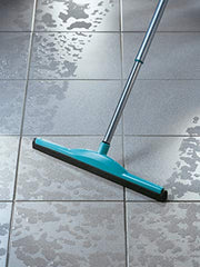 Load image into Gallery viewer, Leifheit Classic Floor Squeegee Wiper with Telescope Handle, useful for Wet rooms, Patios, Conservatory and Veranda Roofs, Swimming pool surrounds, XL wiping width 45 cm