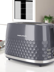 Load image into Gallery viewer, Morphy Richards 220033 Hive Toaster Grey