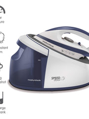 Load image into Gallery viewer, Morphy Richards 333202 Speed Steam Generator Iron Ceramic Soleplate, Lightweight and Fast, White and Purple