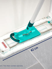 Load image into Gallery viewer, Leifheit Profi Micro Duo Wiper, Folded, for All Smooth Floors, Replacement Cover, 55126, XL 42, Blue