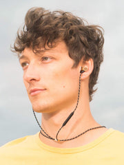 Load image into Gallery viewer, House of Marley Uplift 2 Wireless: Wireless Earphones with Microphone, Bluetooth Connectivity, 10 Hours of Playtime, and Sustainable Materials (Brass)